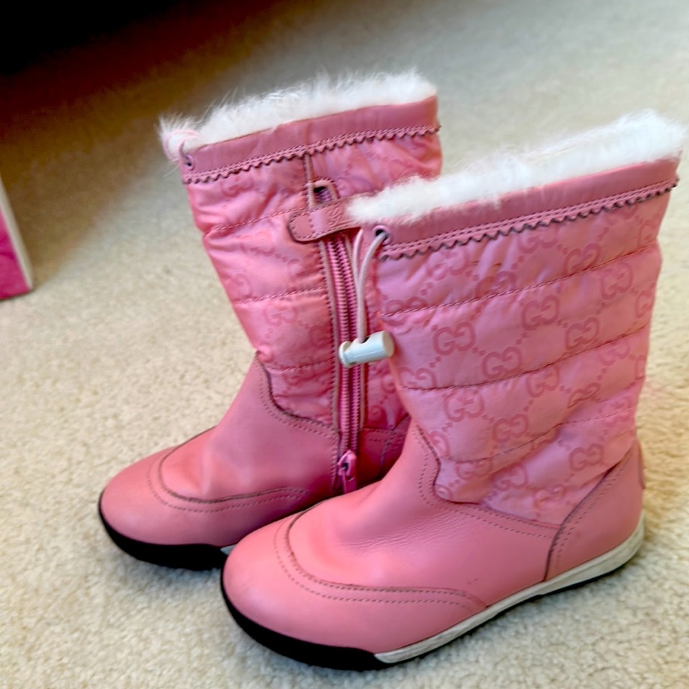 Girls’ GG Fur- Lined Boots